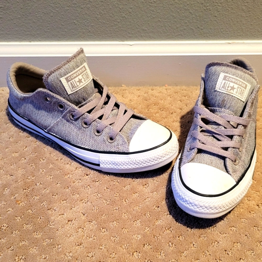 Converse ALL-STAR Grey sneakers size 8